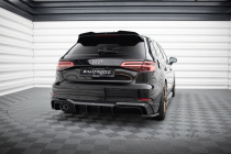 Audi A3 S-Line Sportback 8V Facelift 2016-2020 Diffuser (För dubbla utblås på vänster sida) Maxton Design